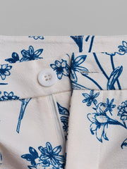 Hazel Blues® | Floral Print Cami Top & Wide Leg Pants Set