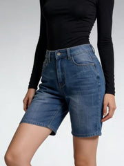 Hazel Blues® | High Waist Denim Shorts