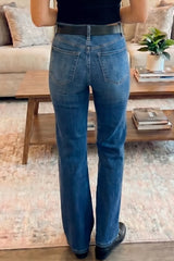 Hazel Blues® | Seam Detail Shift Jeans