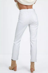 Hazel Blues® | High-Waisted Straight Leg Jeans