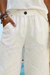 Hazel Blues® | Elastic Waist Shorts