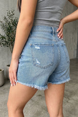 Hazel Blues® | Weekend Edge Denim Shorts
