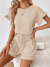 Hazel Blues® | Round Neck Tee and Shorts Set