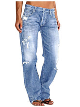 Hazel Blues® | Distressed Loose Fit Jeans