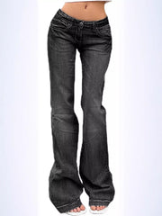 Hazel Blues® | Low Rise Flare Jeans