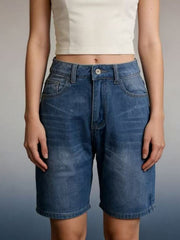 Hazel Blues® | High Waist Denim Shorts