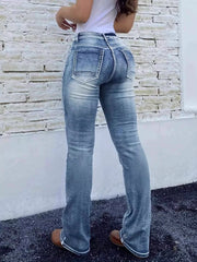Hazel Blues® | High Waist Bootcut Jeans