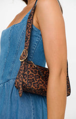 Billini Hailey Shoulder Bag ~ Leopard