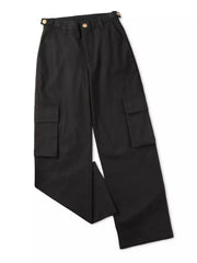 Hazel Blues® | High-Waisted Wide Leg Cargo Jeans