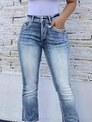 Hazel Blues® | High Waist Bootcut Jeans