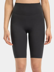 Hazel Blues® | Millennia High Rise Wide Waistband Active Shorts