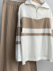 Hazel Blues® | Long Sleeve Top and Pants Sweater Set