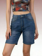 Hazel Blues® | High Waist Denim Shorts