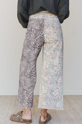 Hazel Blues® | Leopard Love Jeans | Leopard Floral Jeans