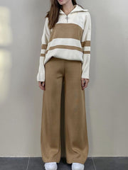Hazel Blues® | Long Sleeve Top and Pants Sweater Set