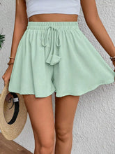 Hazel Blues® | Flowy Drawstring Waist Shorts