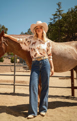 Bonfire Sweater ~ Wild Horses Knit