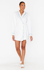 Freshen Up Robe ~ White Terry