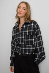 OVERSIZED FLANNEL PLAID SHIRT