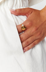Faithy Jewels Capri Ring ~ Gold