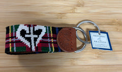 Smathers & Branson Needlepoint Key Fob