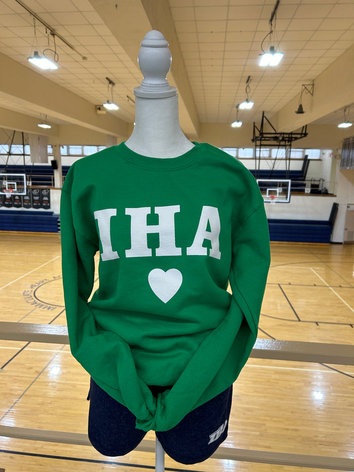 IHA Irish Green Crew Sweatshirt