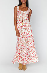 Adrianna Maxi Skirt ~ Southern Roses