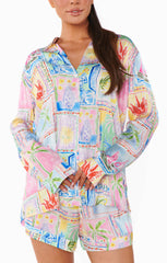 Early Riser PJ Set ~ Soleil Silky