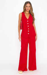 It Takes Two Top ~ Sundried Tomato Linen