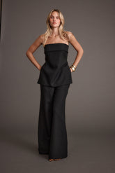 Montague Black Tailored Trousers