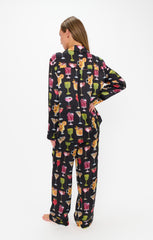 Classic PJ Set ~ Holiday Cocktails Silky