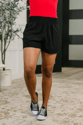 Hazel Blues® | Easy Does It Shorts | High Waist Shorts