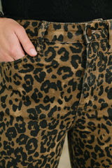 Hazel Blues® | Roxy High Waist Bootcut Leopard Print