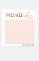 Bridesmaid Fabric Swatch ~ Dusty Blush Crisp
