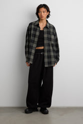 VINTAGE PLAID BUTTON UP SHIRT