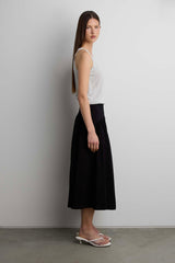 LIGHTWEIGHT MIDI SKIRT