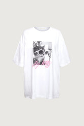 CITY KITTY GRAPHIC T-SHIRT