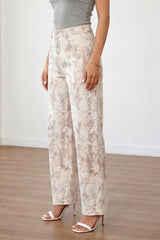 Hazel Blues® | Camo Cutie Jeans | Camo Denim Wide Leg Jeans