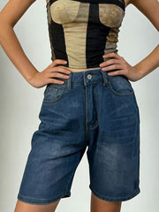 Hazel Blues® | High Waist Denim Shorts