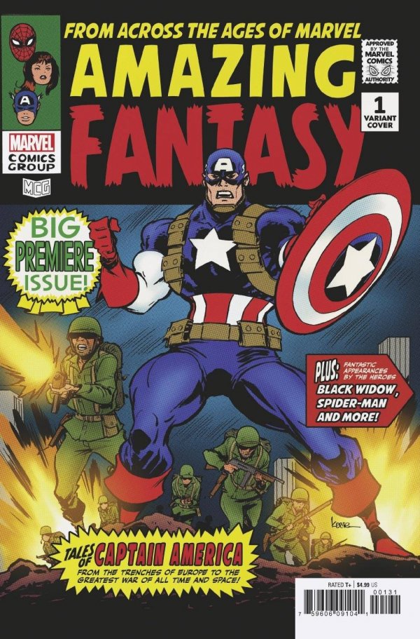 AMAZING FANTASY #1 ANDREWS VAR *(DH M3)*