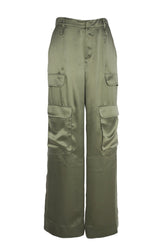 90s Cargo Silk Pant - Forest Green - Last Chance Archive