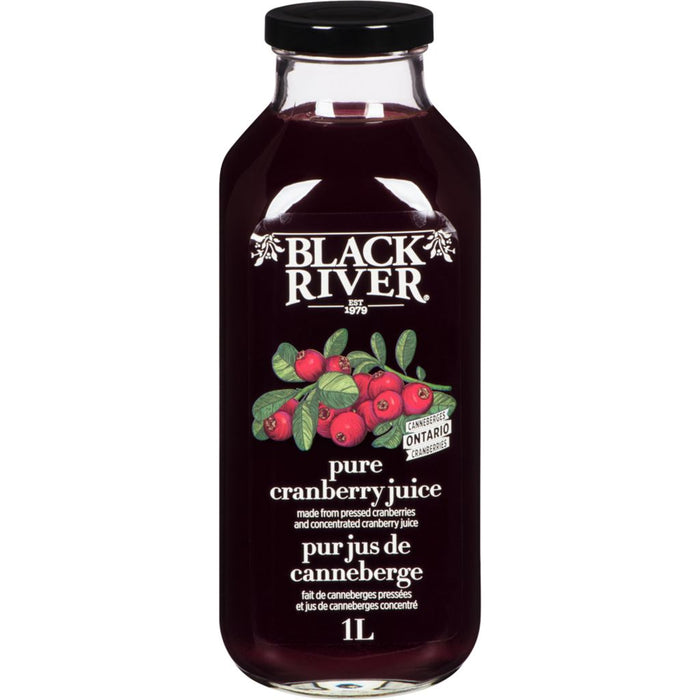 Black River, Pure Cranberry Juice (1L)