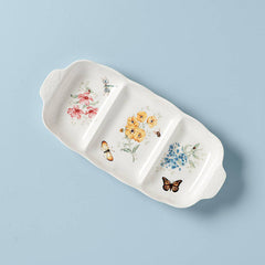 Butterfly Meadow® 16" Divided Serving Dish