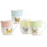 Butterfly Meadow 4-piece Mug Set