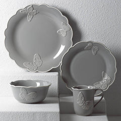Butterfly Meadow Carved Slate® 4pc Place Set