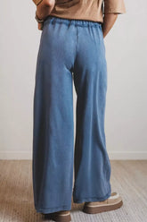 Hazel Blues® | Relaxed Fit Drawstring Jeans