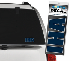 COLORSHOCK Navy IHA Auto Decal
