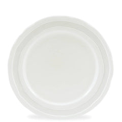 Como White 9.25" Accent Plate