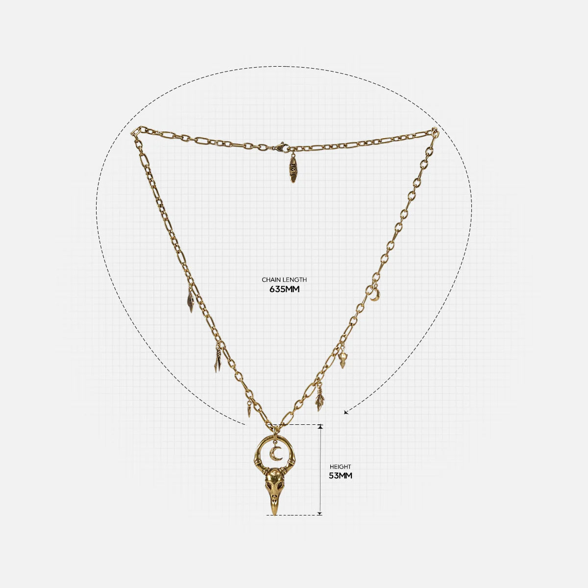 CROW WARD NECKLACE