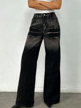 Hazel Blues® | Washed Wide Leg Jeans
